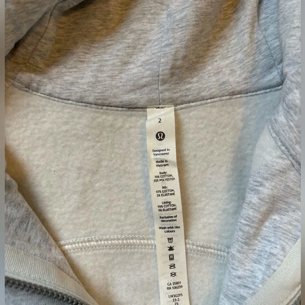 Lululemon Cropped Scuba Full Zip - Image 2