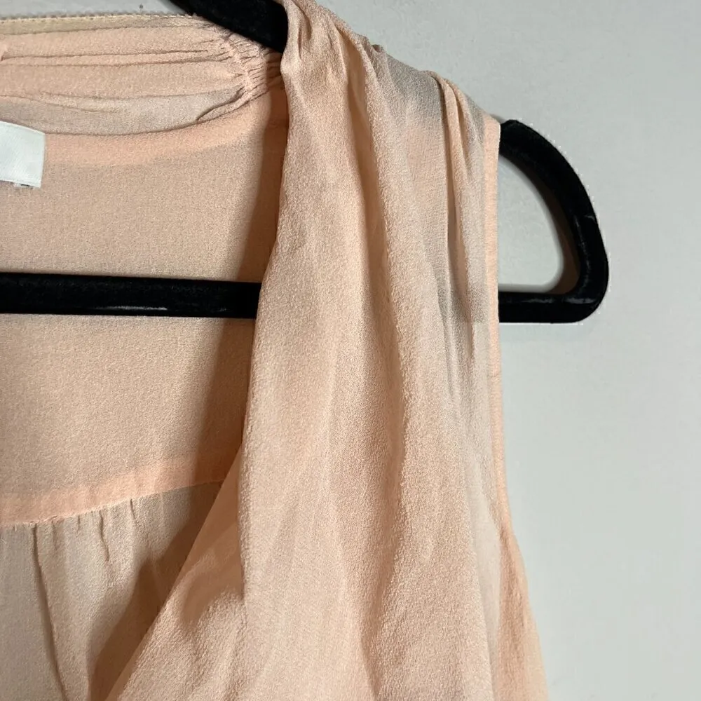 Babaton Aritzia blush pink silk tank top - Image 2