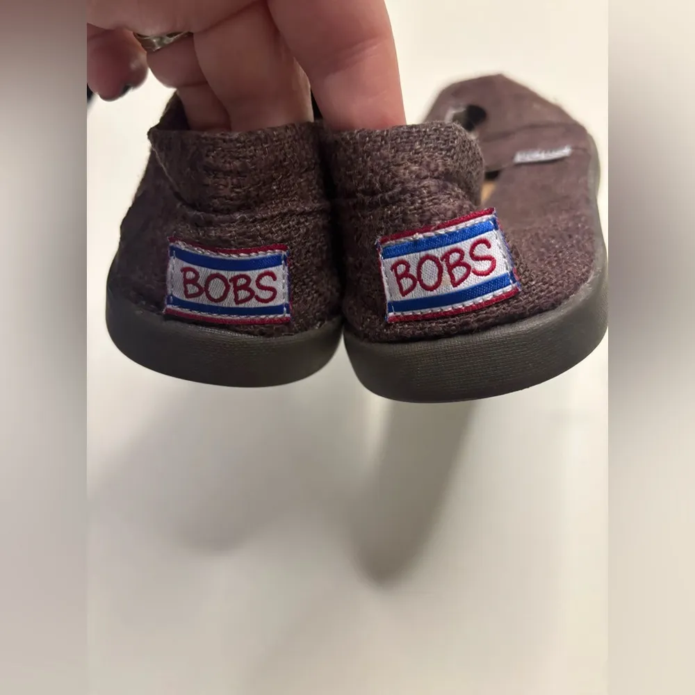 BOBS By Skechers Brown Slip On Womens Shoes Size 8 Loafers - Image 2