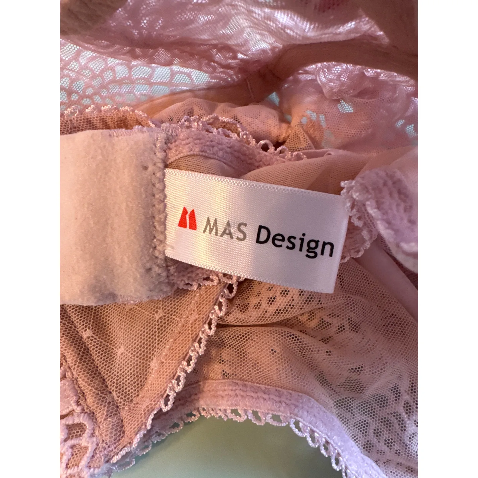 NWOT Victoria's Secret Sample Women's 34B Lace Floral Bra Victorian Top - Image 6