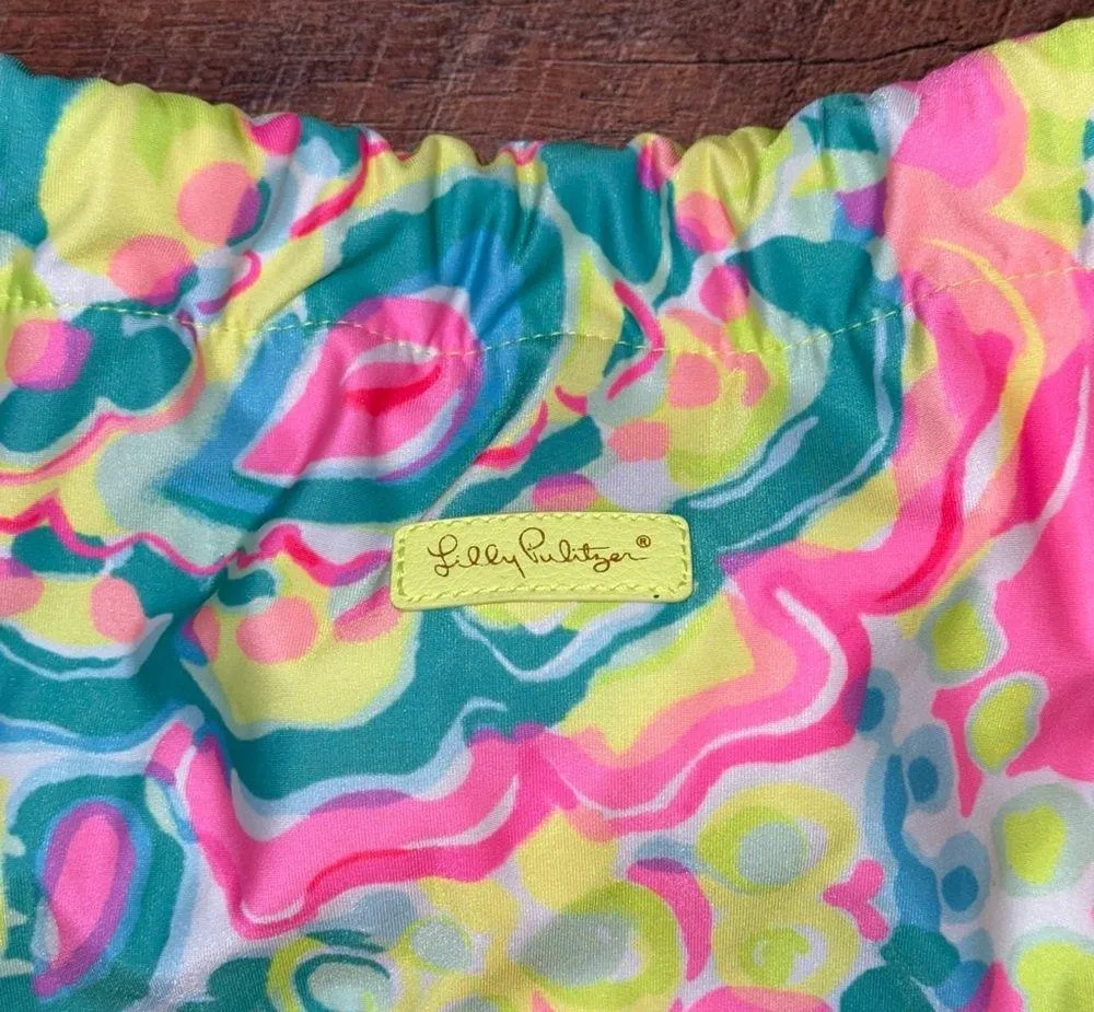 Lilly Pulitzer Come Out Of Your Shell Drawstring Sling Bag - Image 5