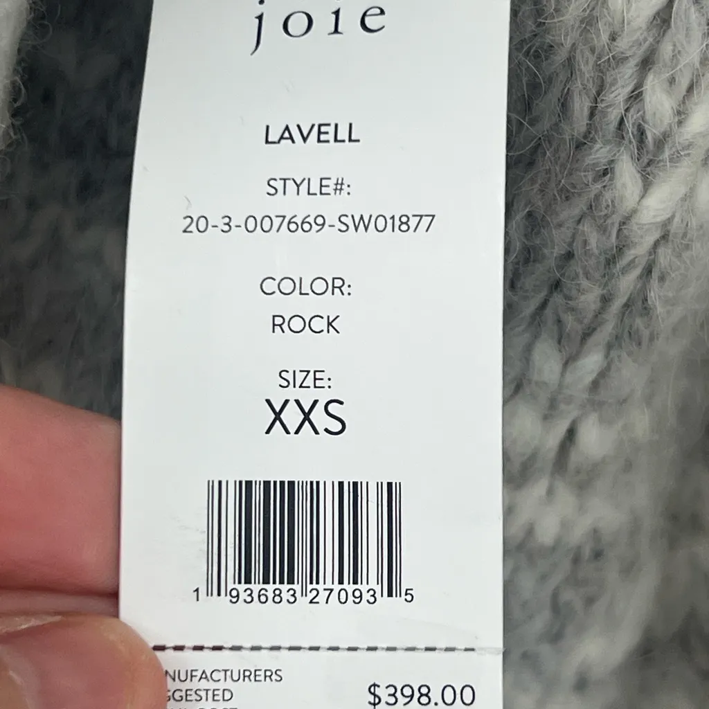 Joie Gray and white Cardigan NWT - Image 5
