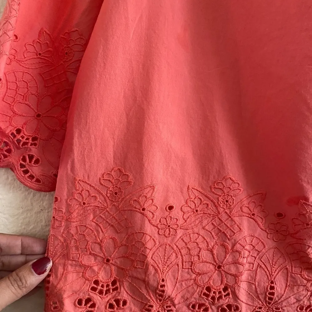 Tommy Hilfiger Coral blouse Size Medium - Image 7