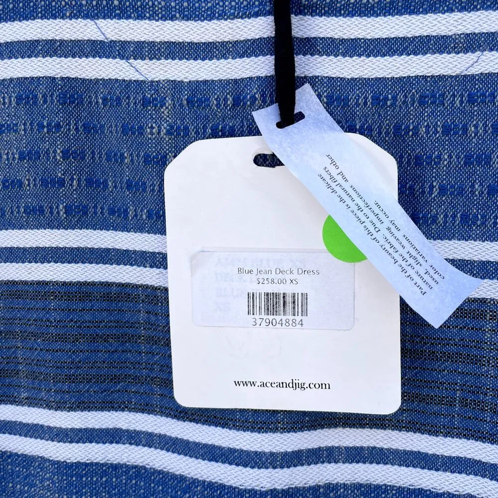 NEW Ace & Jig Blue Jean Deck Dress Size Extra Small - Image 7