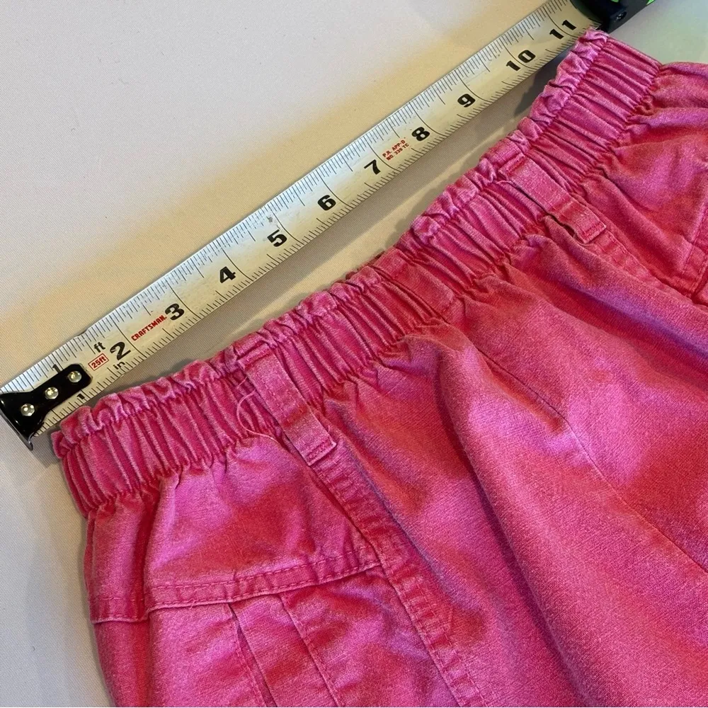 VINTAGE CHEROKEE Pink High Waist Mom Pants Made in the‎ USA 100% Cotton Size 10P - Image 8