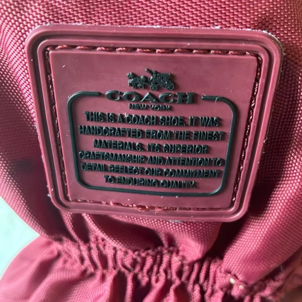 Coach: Sage (A9177) Red Winter Boots- 8 - Image 2