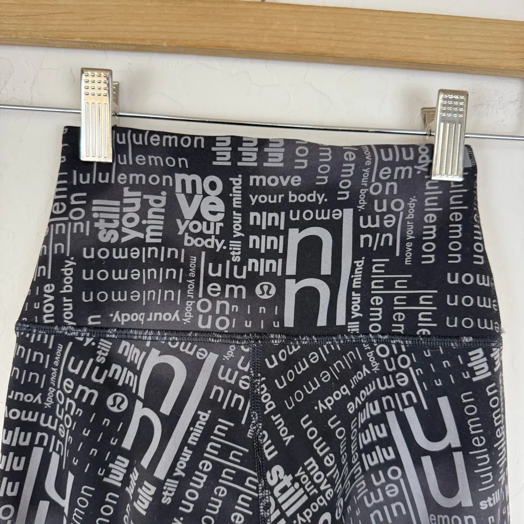 Lululemon Wunder Train High-Rise Crop 23" Lululemon Ombre Black Multi - Image 9