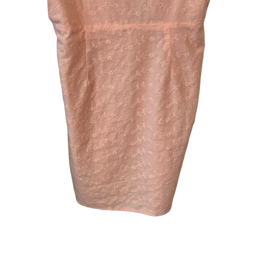 Forever 21 Mini Dress Womens Medium Pink Sleeveless Strappy Apron Low Back NWT - Image 4