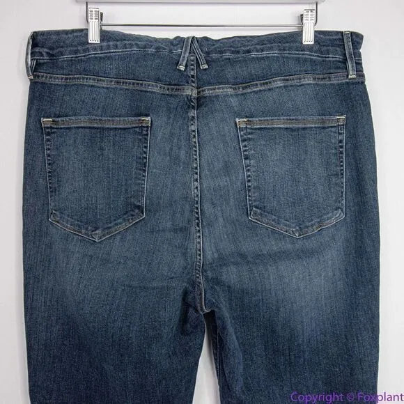 NEW Good American GOOD LEGS SKINNY JEANS, GAGL899Blue004‎ - Image 10