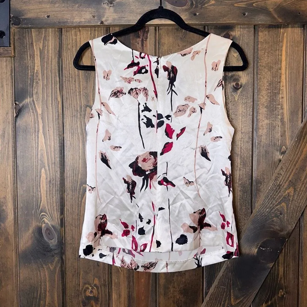 Rory Beca  IVORY SILK FLORAL TOP - Image 2
