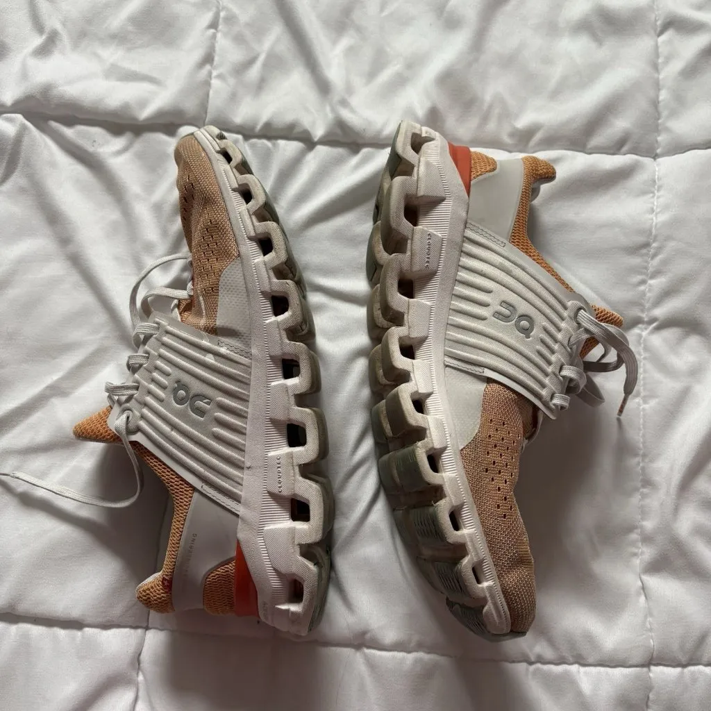 ON Womens US Size W9.5 Cloudswift Running Shoe Copper Frost Ladies Orange - Image 4