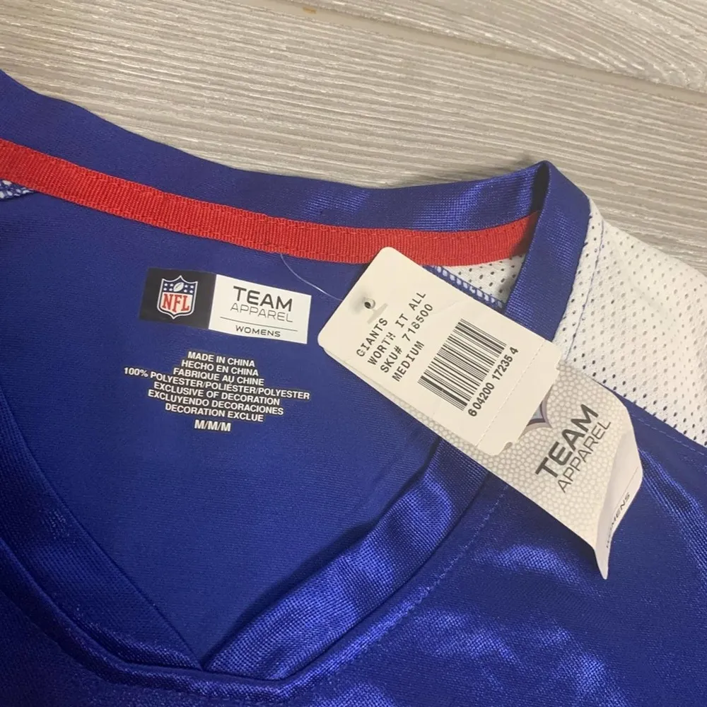 NWT New York giants football jersey studded top - Image 5