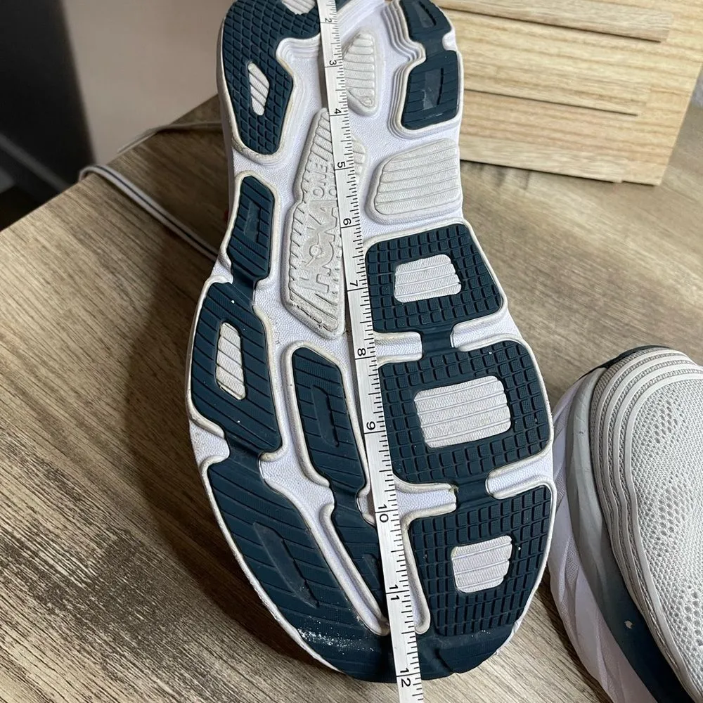 Hoka One One Bondi 6 Grey Blue Sneakers Shoes - Image 10