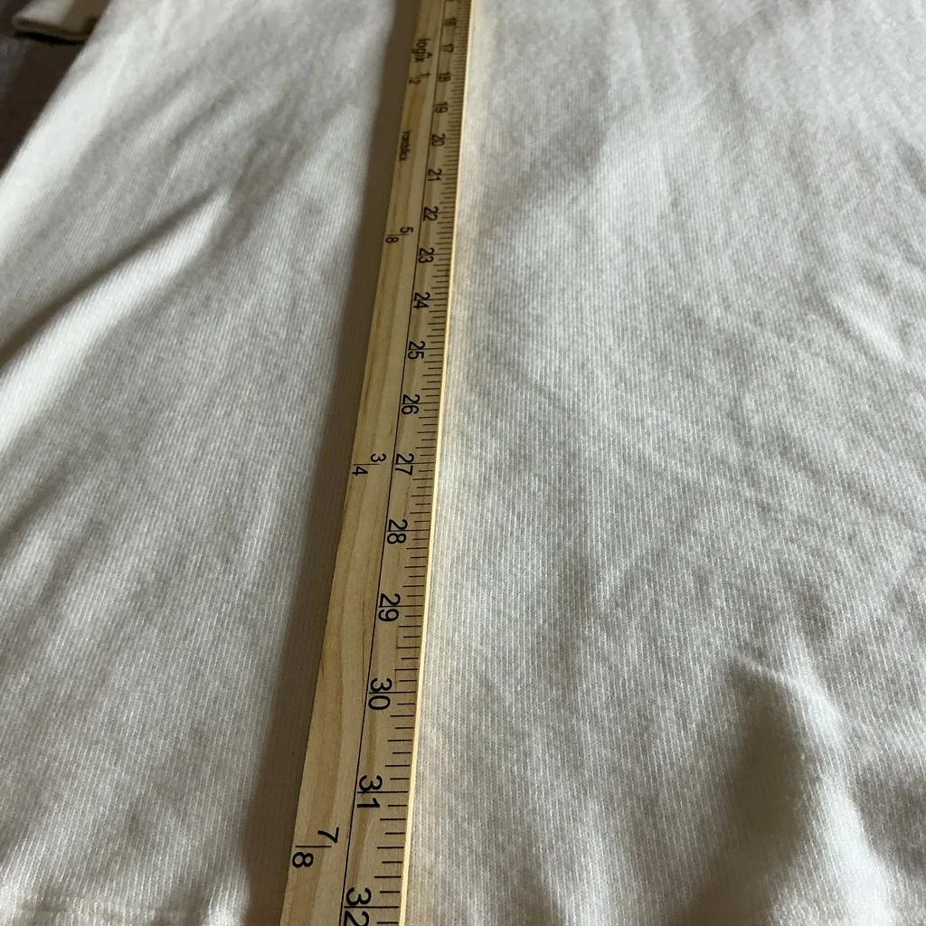 Reformation Cream Long Sleeve Mini Dress - Image 7