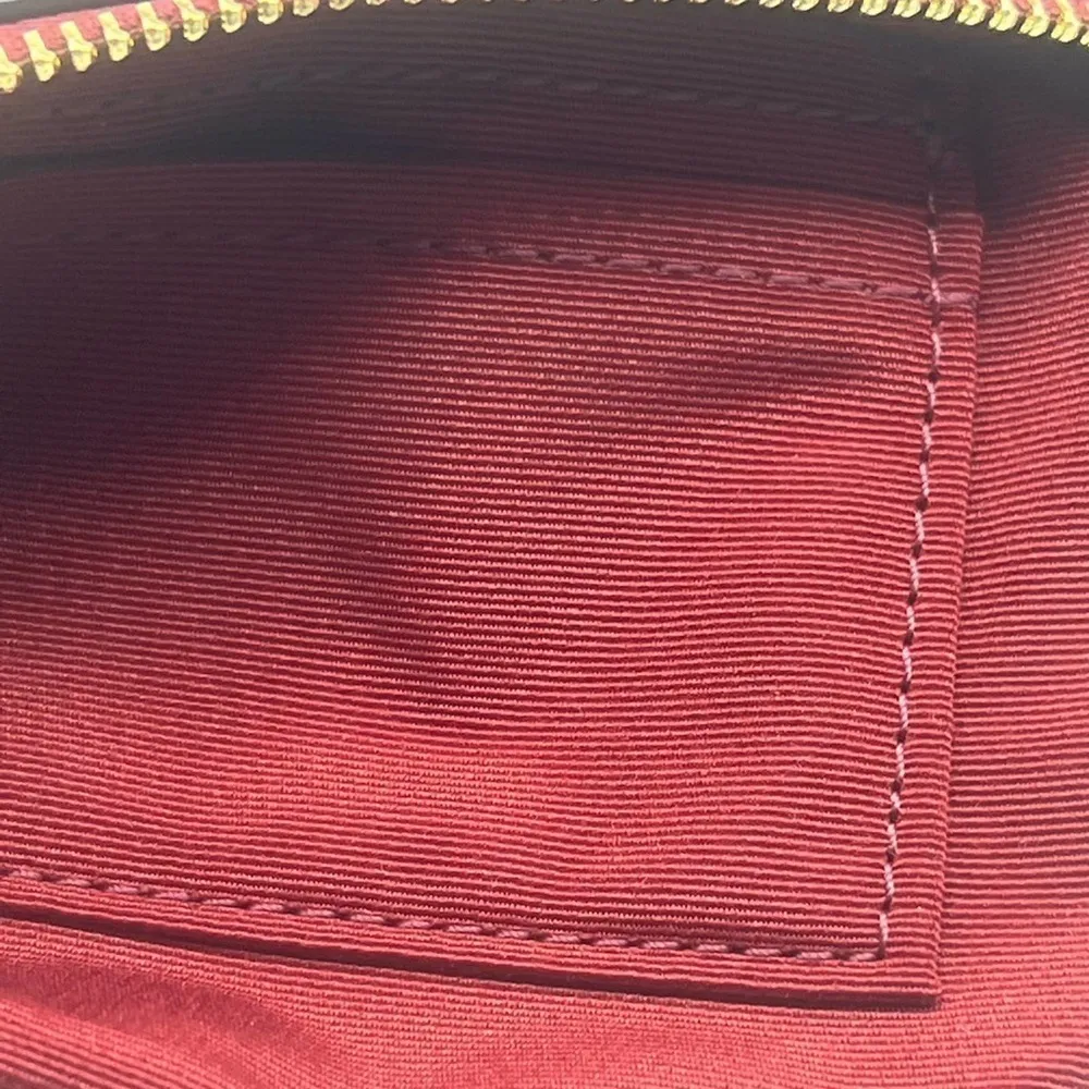 Coach Signature Holiday Ornament Print Wristlet NWT - Image 10