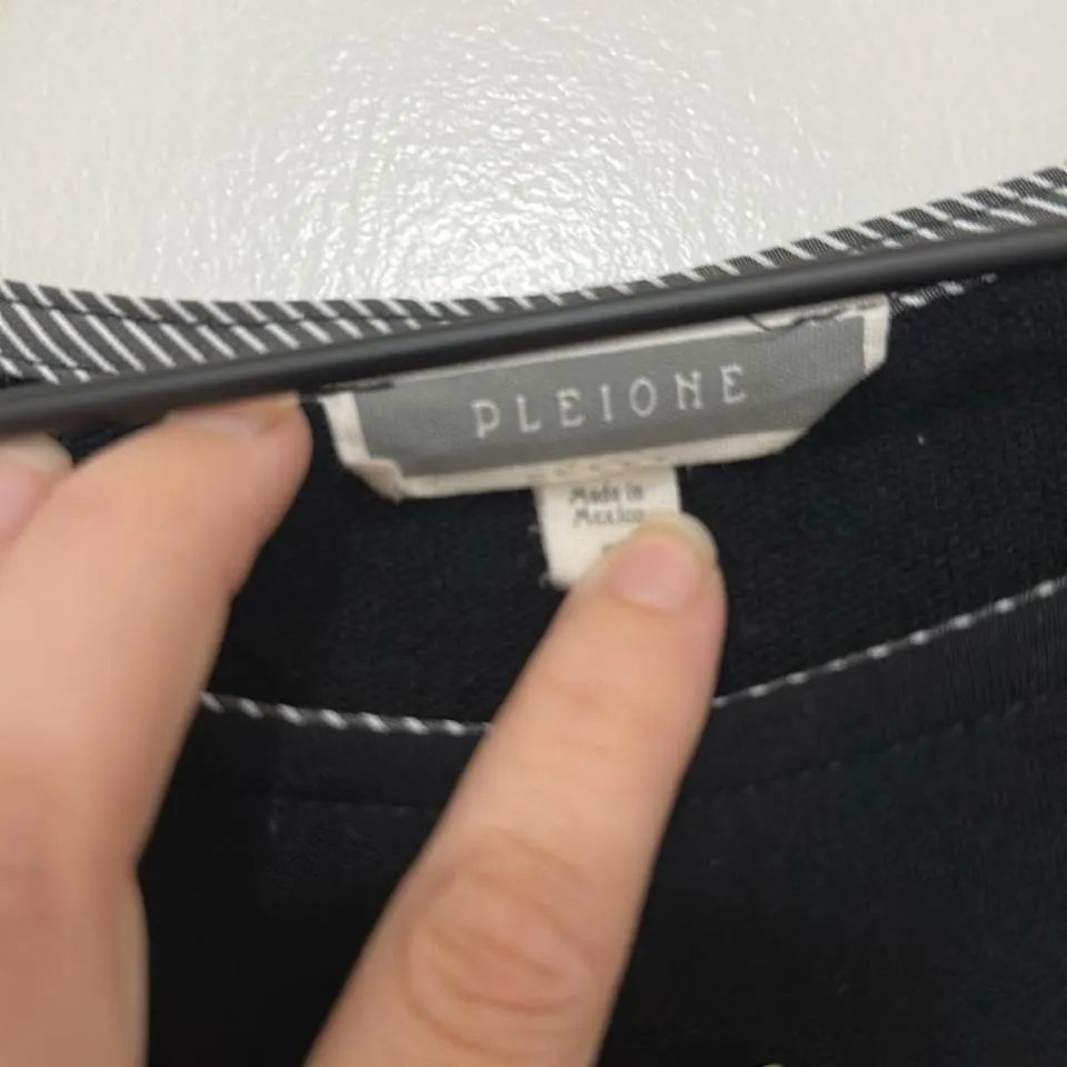 ANTHROPOLOGIE x PLEIONE | Checkered Bell Sleeve Dress - Image 5