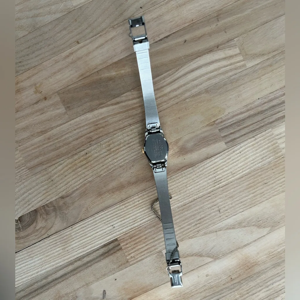 Citizen Ladies Watch Very Rare Vintage Two-Tone Case Gray Dial Silver Bracelet - Image 8