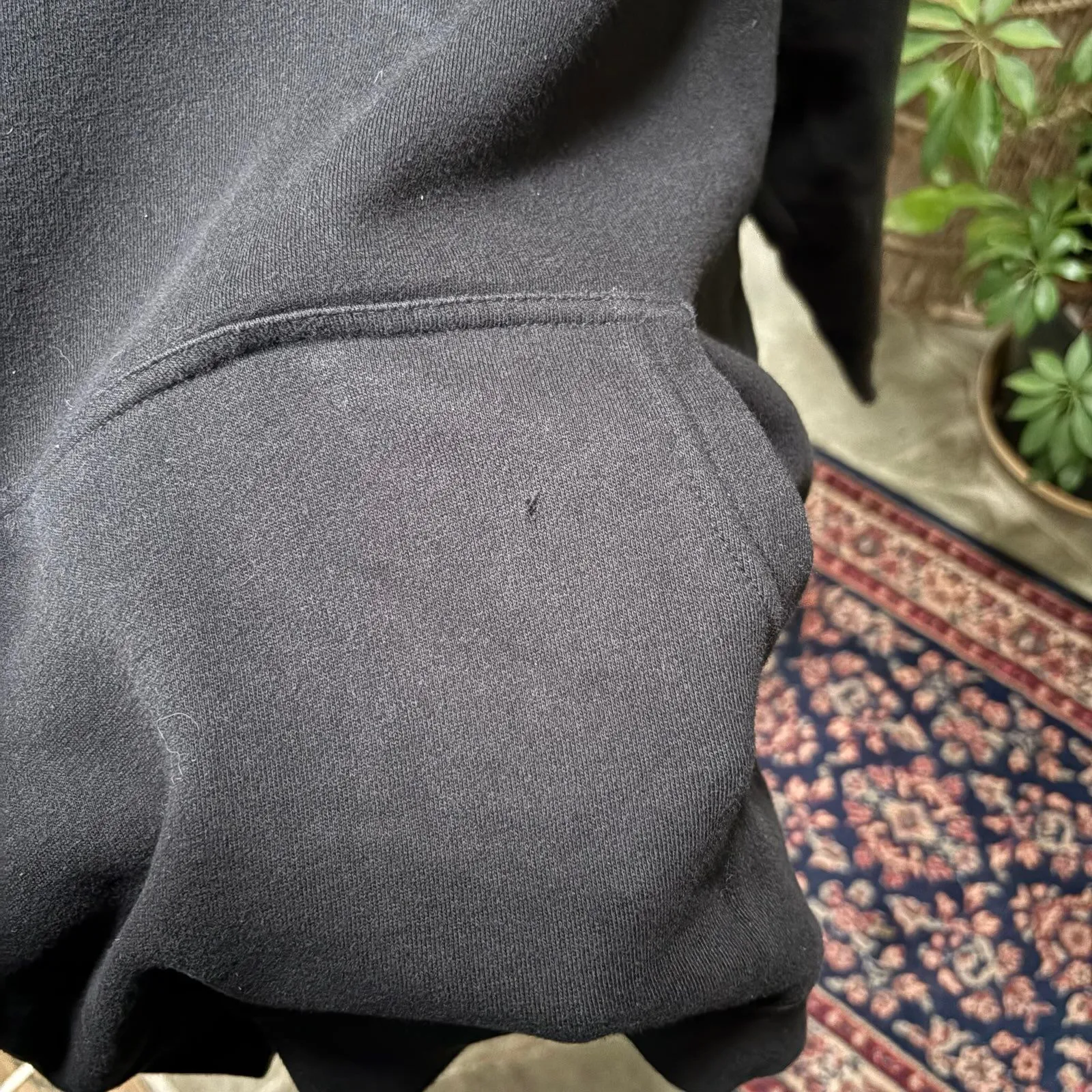 Married to the Mob MTTM B!tchMob Flames Hoodie Sweatshirt Black size XL, Unisex - Image 8