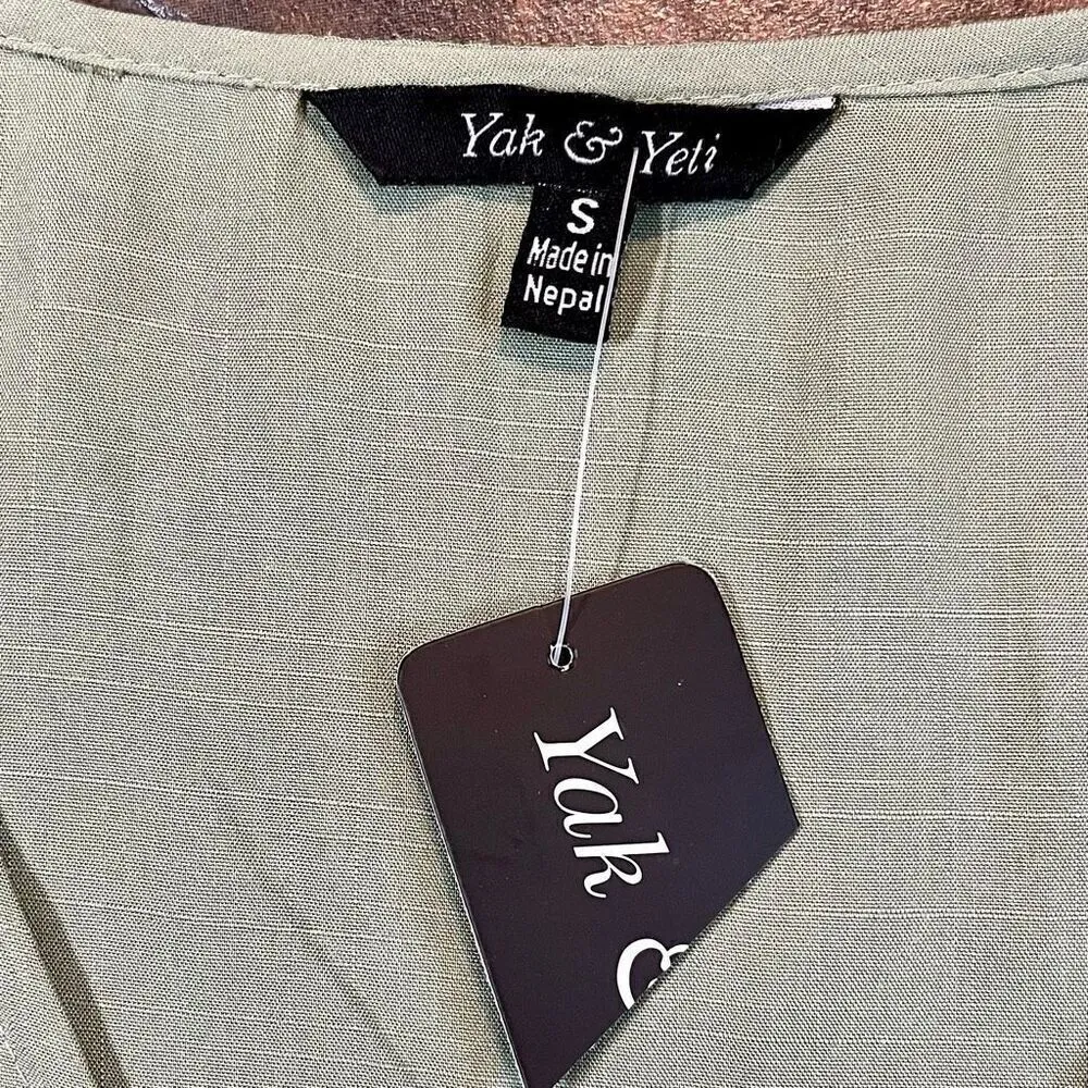 NWT Yak & Yeti Ruffled V - Image 6