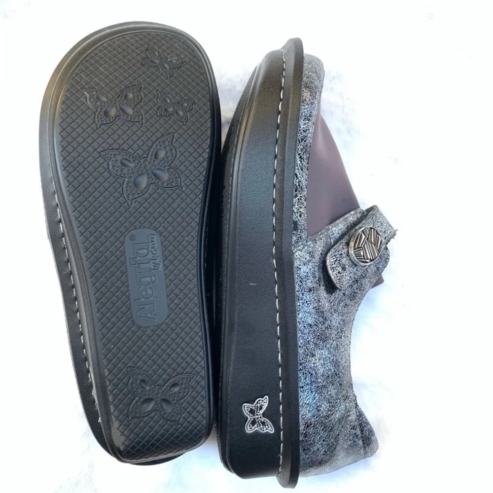 Alegria Dena ice ice baby Slip-On Shoe leather size 40 or 9 - 9.5 metallic - Image 10