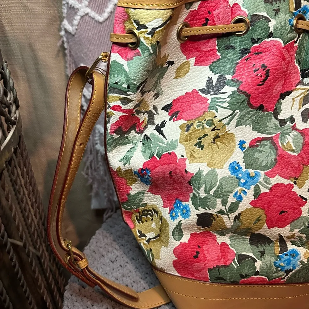 DLS International Cute Large Floral Boho Tote Bag - Image 7