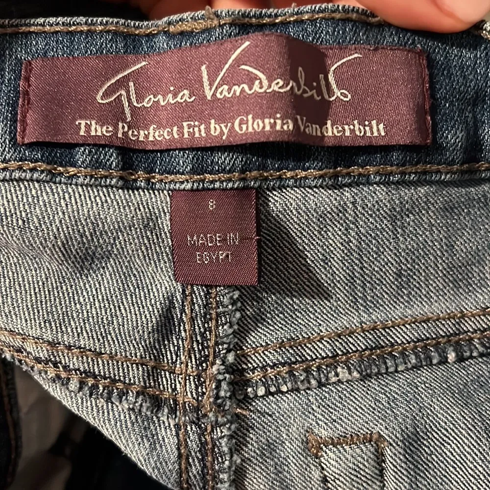 Gloria Vanderbilt perfect fit jeans .‎ Size 8 - Image 4