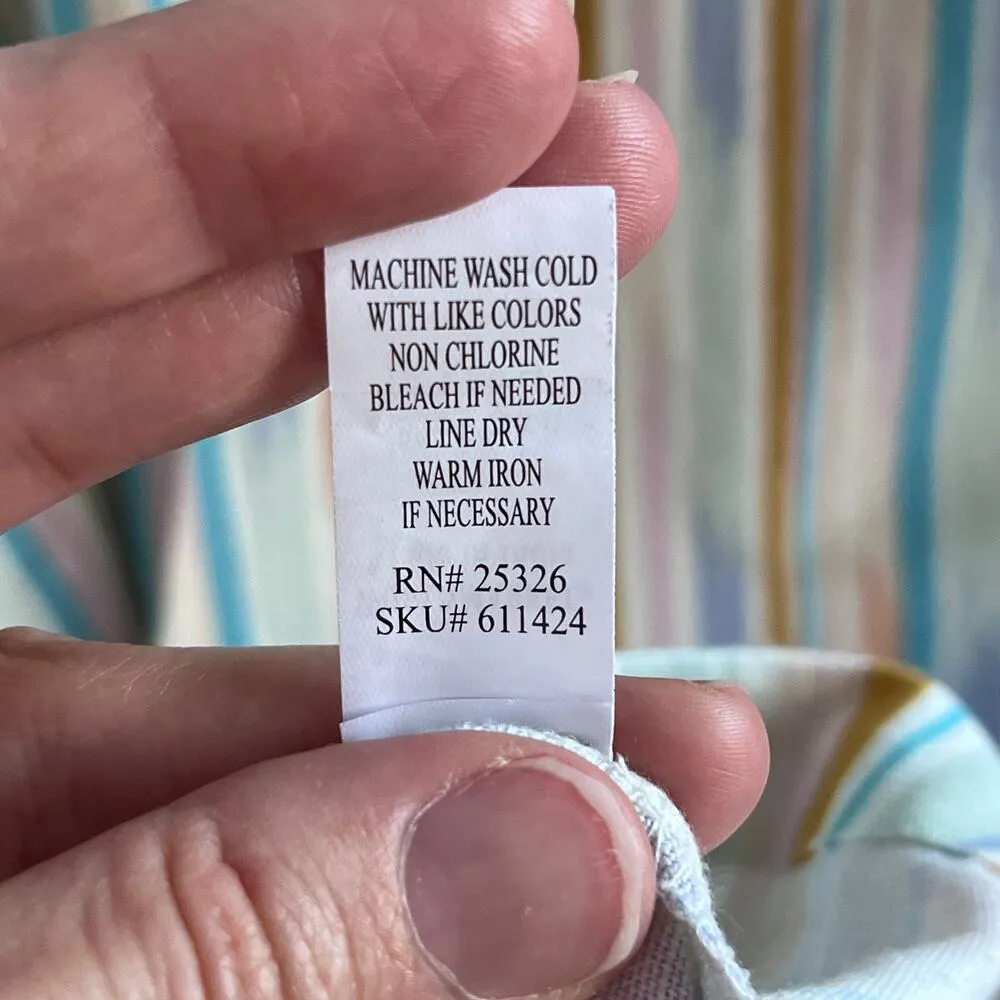 World Market Women's Colorful Striped Oversized Wide Leg Jumpsuit Size S/M - Image 14