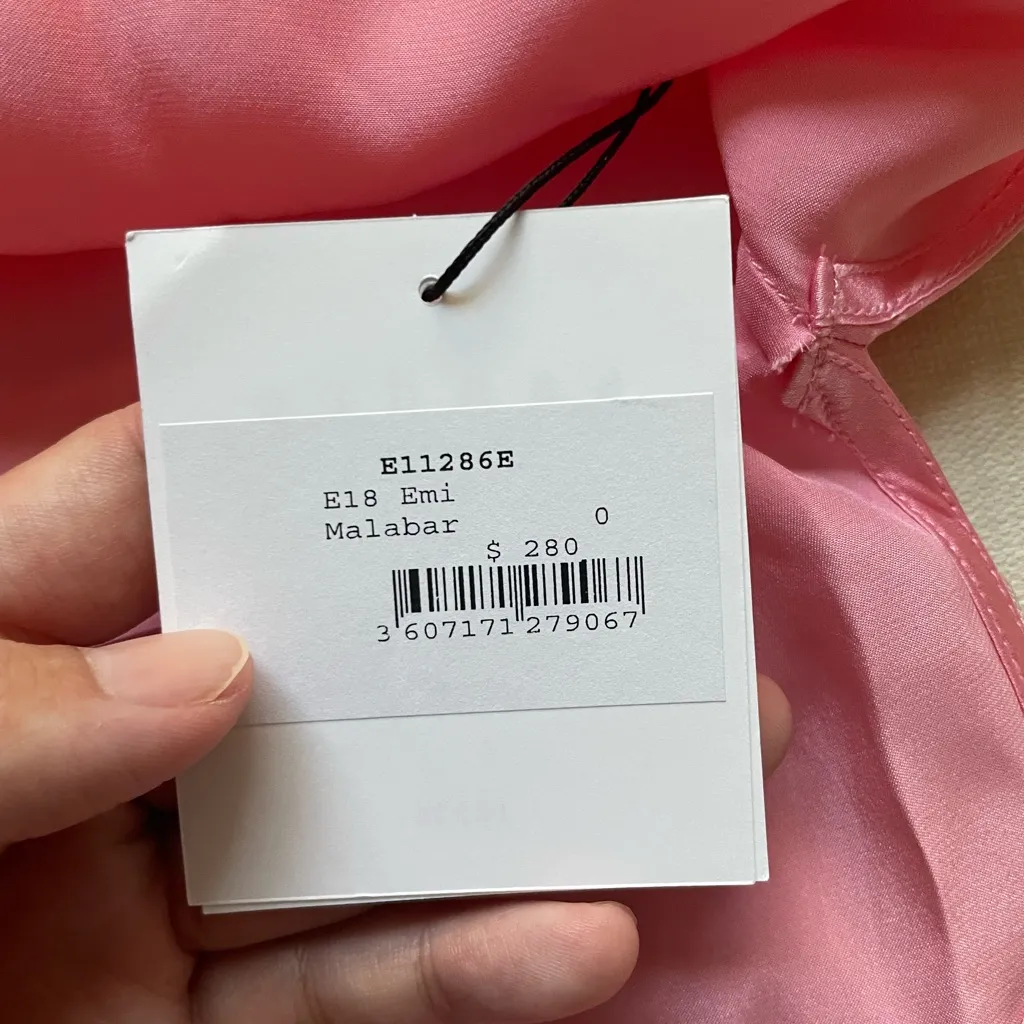 NWT Sandro Emi Lace-trimmed Silk Cami in Pink - Image 8