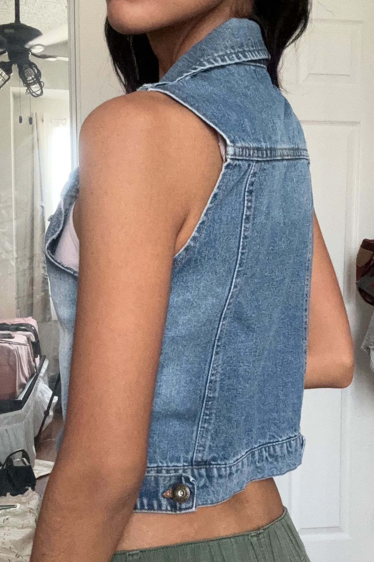 Denim Vest Top Multiple - Image 3