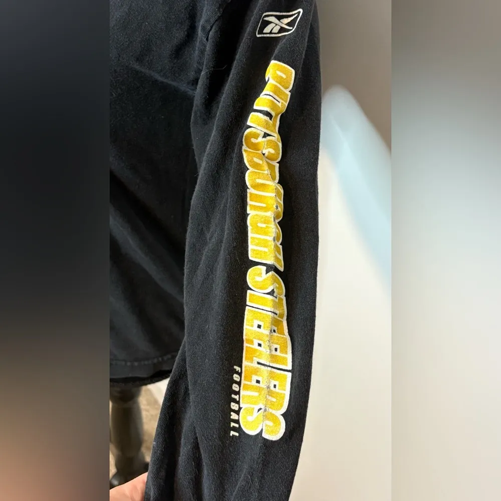 (Reebok) Steelers Long Sleeve Tee: Size Medium - Image 9