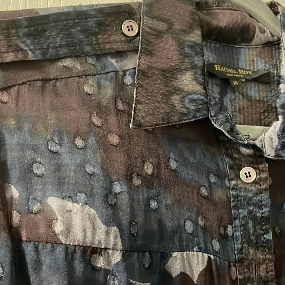 Rachel Roy 💖  Silk Button Down - Image 3