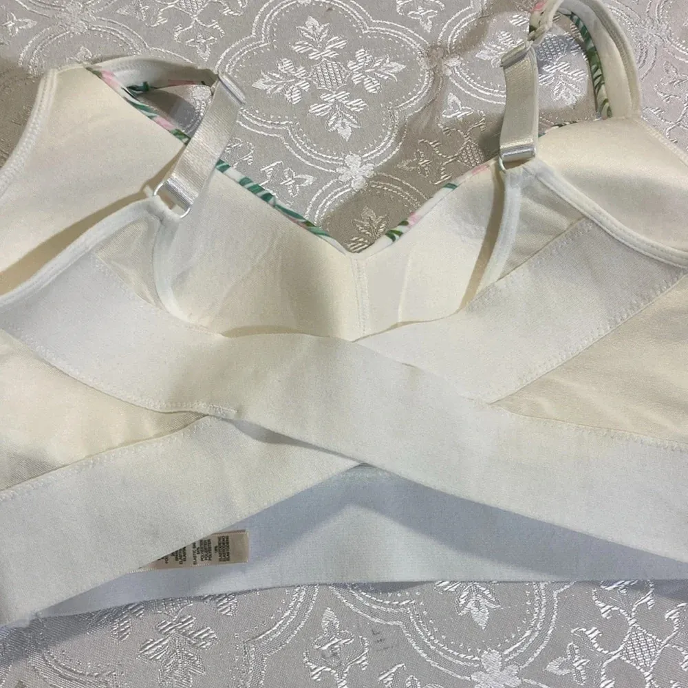 Rhonda Shear sport bra M Green Size M - Image 5