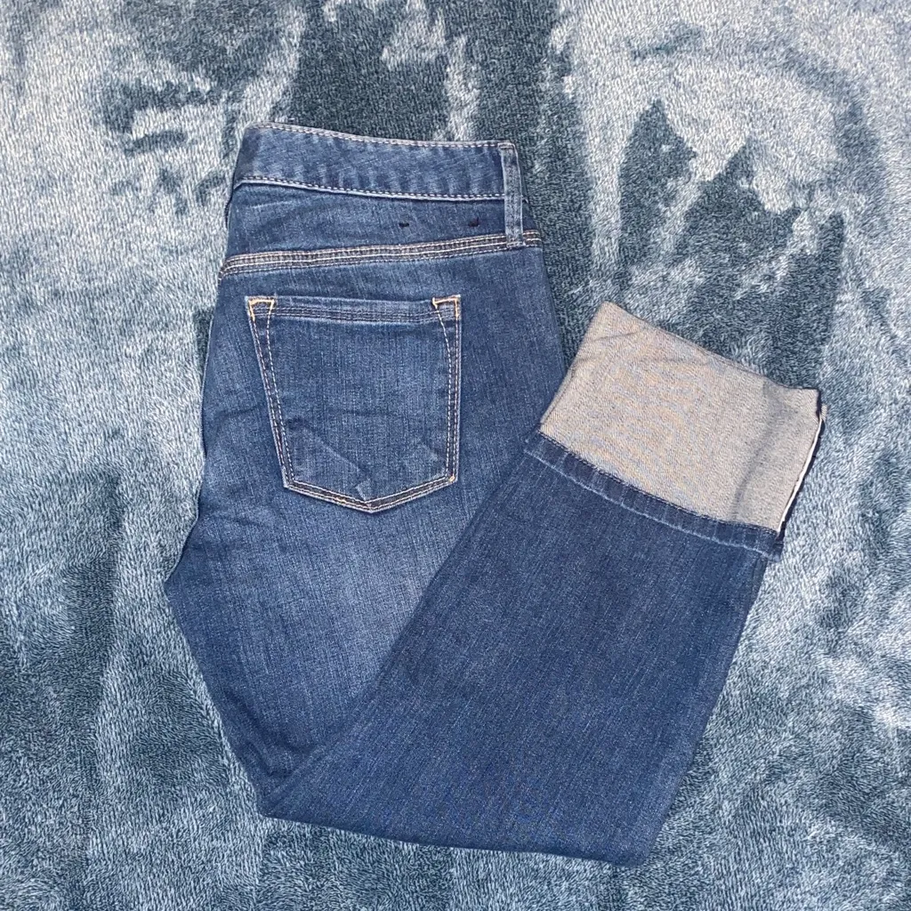 Banana Republic Dark Blue Ankle Jeans - Image 5