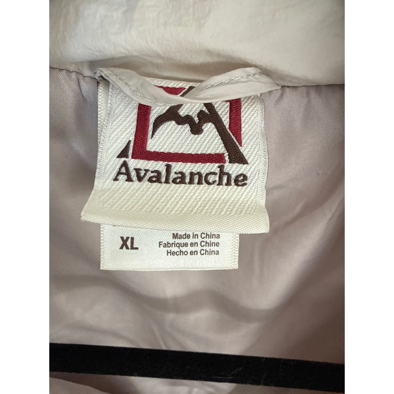 Avalanche Quilted Windham Puffer Jacket Beige Sand Women's XL - Image 8