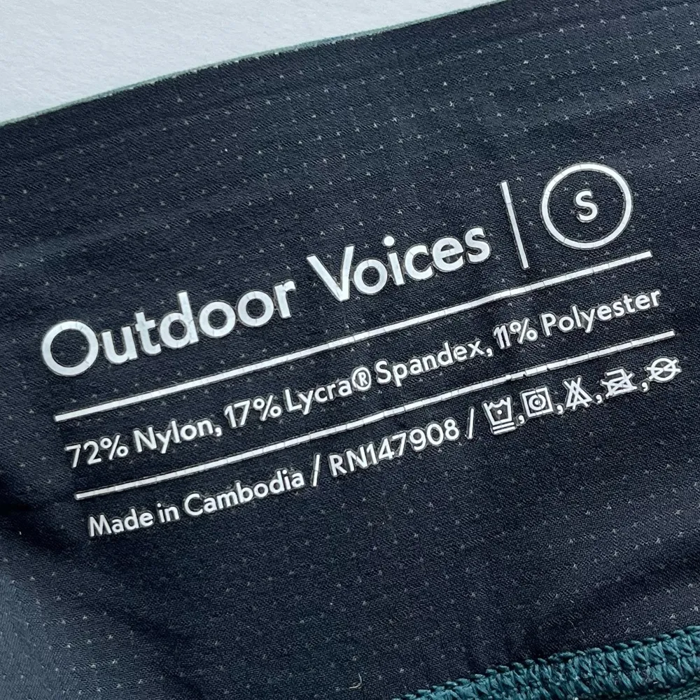 Outdoor Voices • Tech Sweat Flex 7/8 Leggings Evergreen - Image 9
