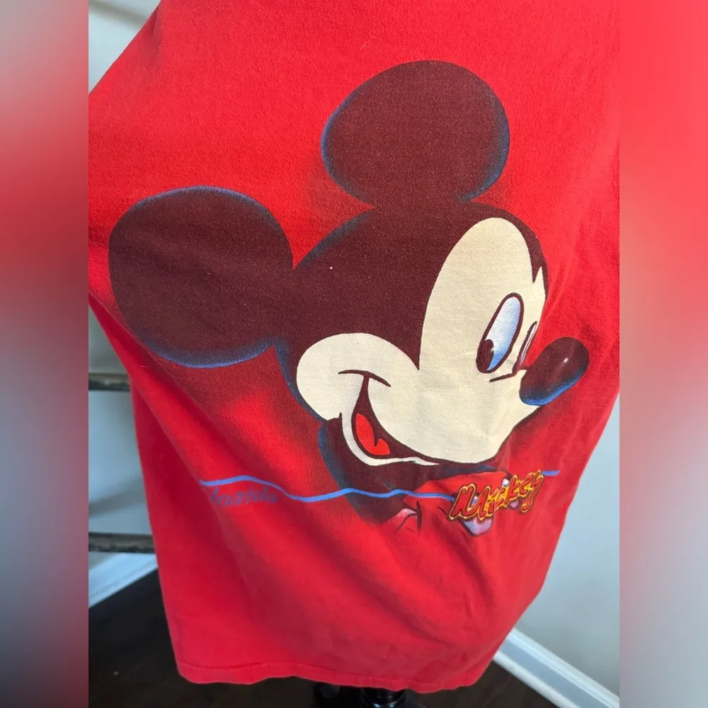 Vintage Mickey Mouse Fruit of the Loom Tee - Image 4