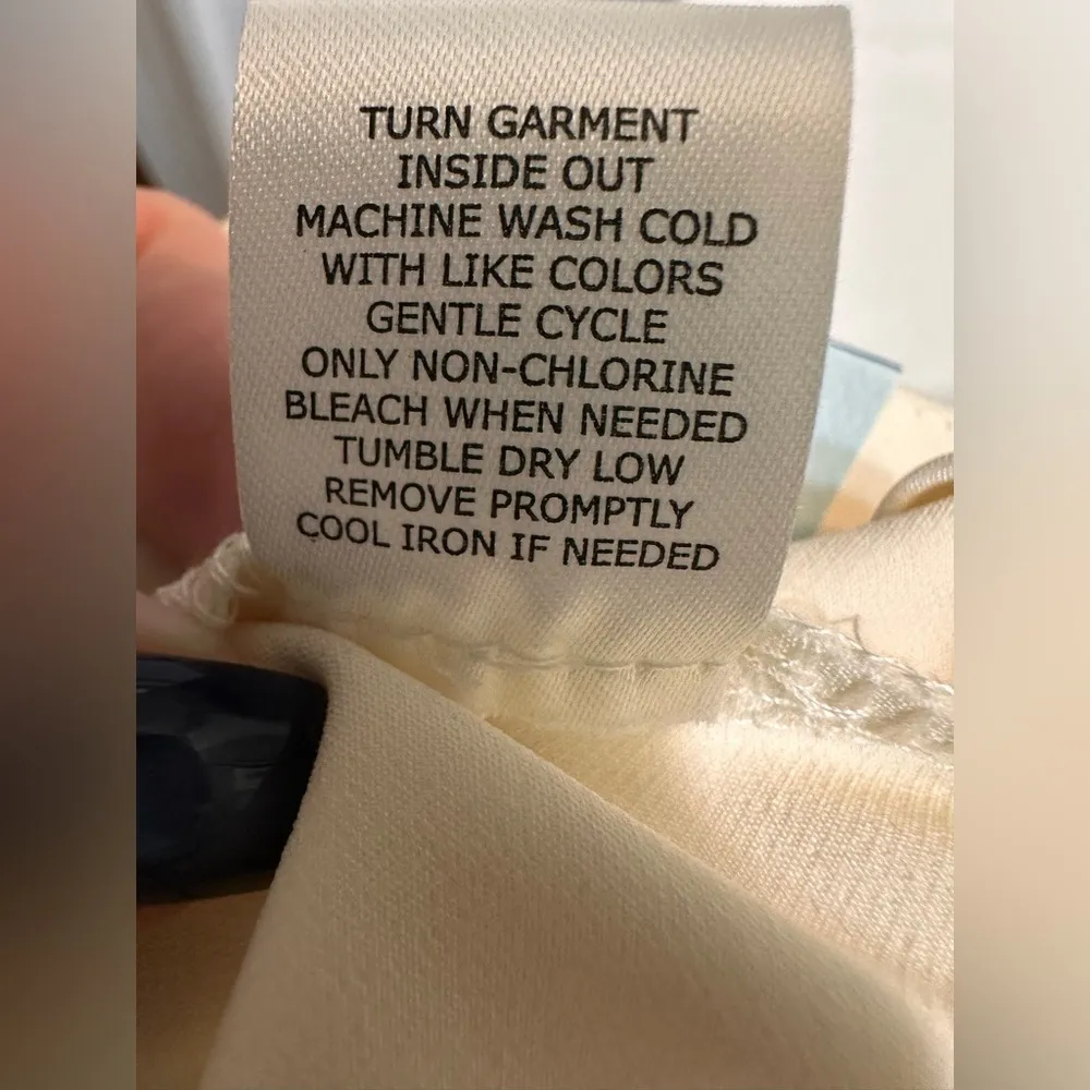 Blue Sol Cream Wide Leg Dress Pants NWT Size 12 - Image 7