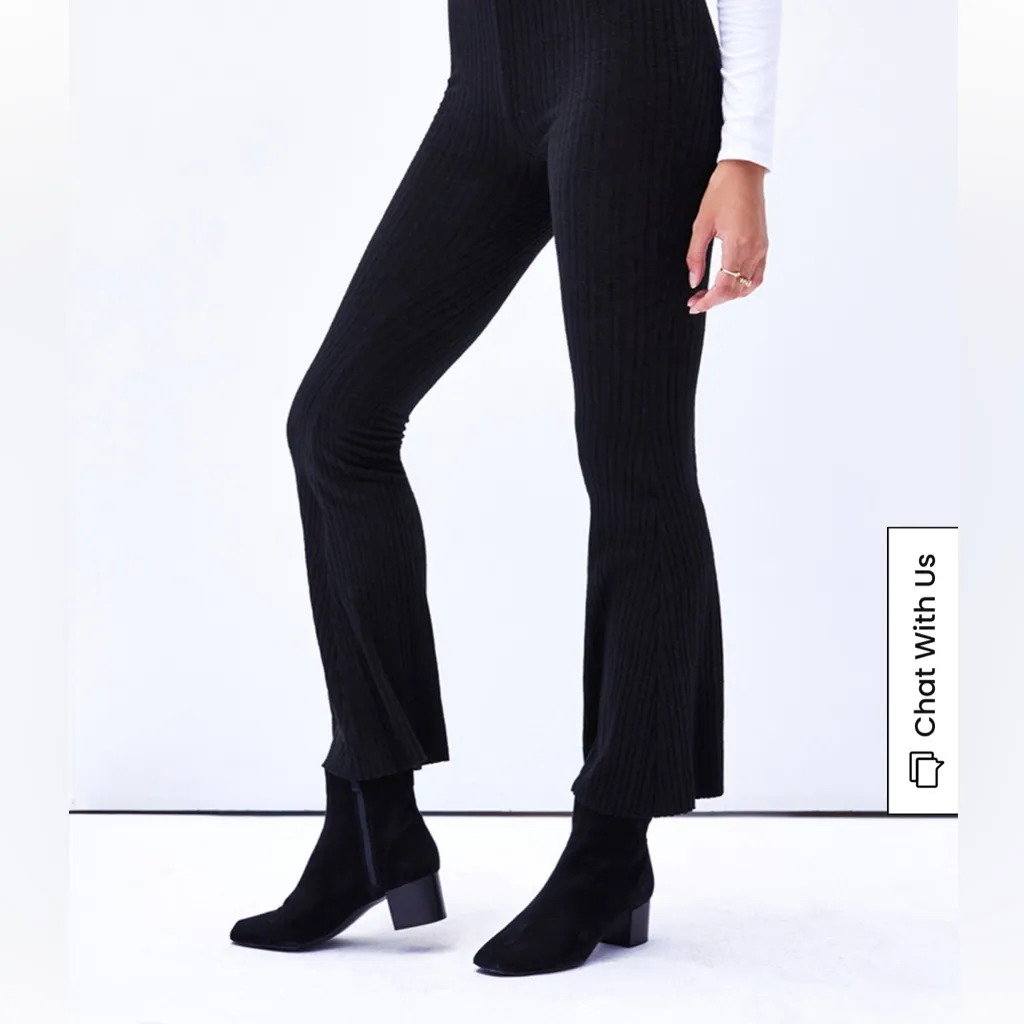 LA Hearts Ribbed Flare Pants, NWT - Image 3
