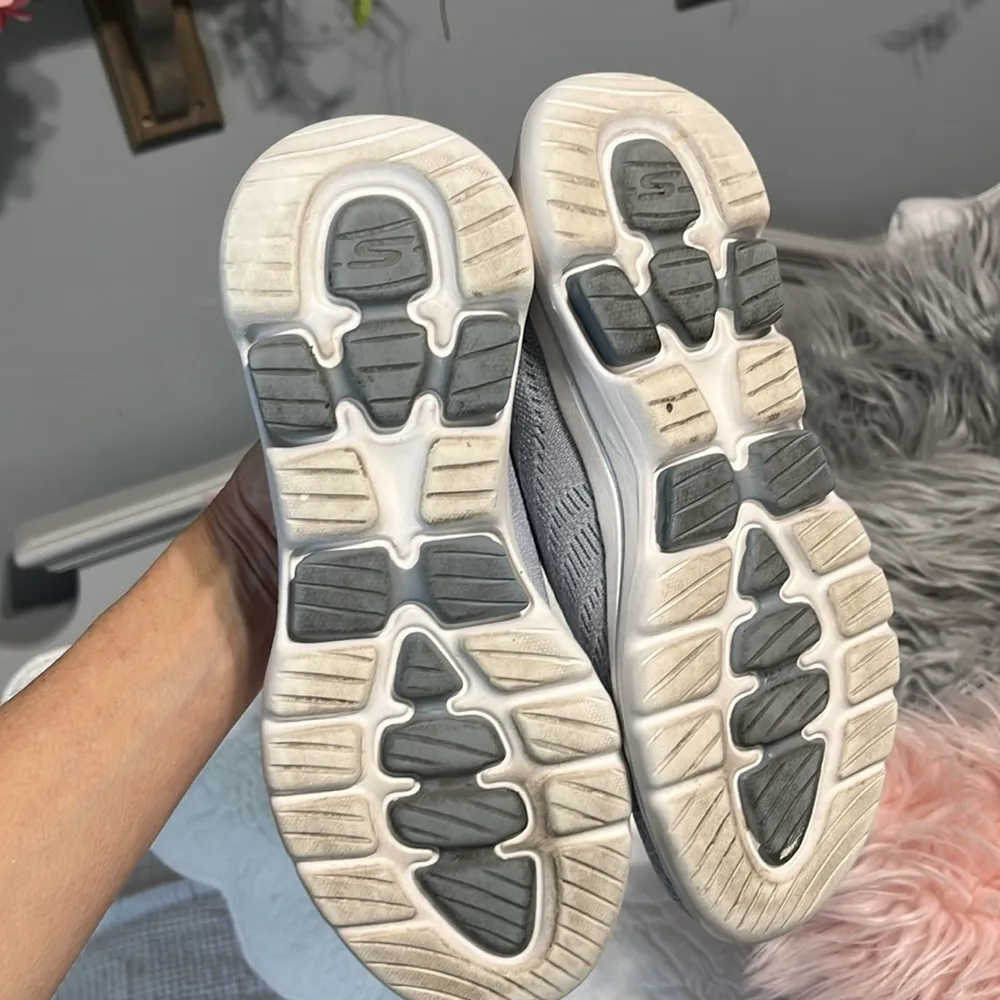 Sketchers Performance Go Walk 5 Machine Washable Lightweight  Blue Womens 6 - Image 10