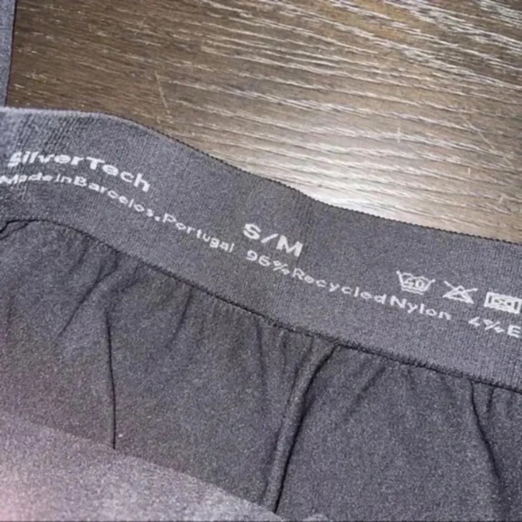 Organic Basics SilverTech Active Leggings Black - Image 10