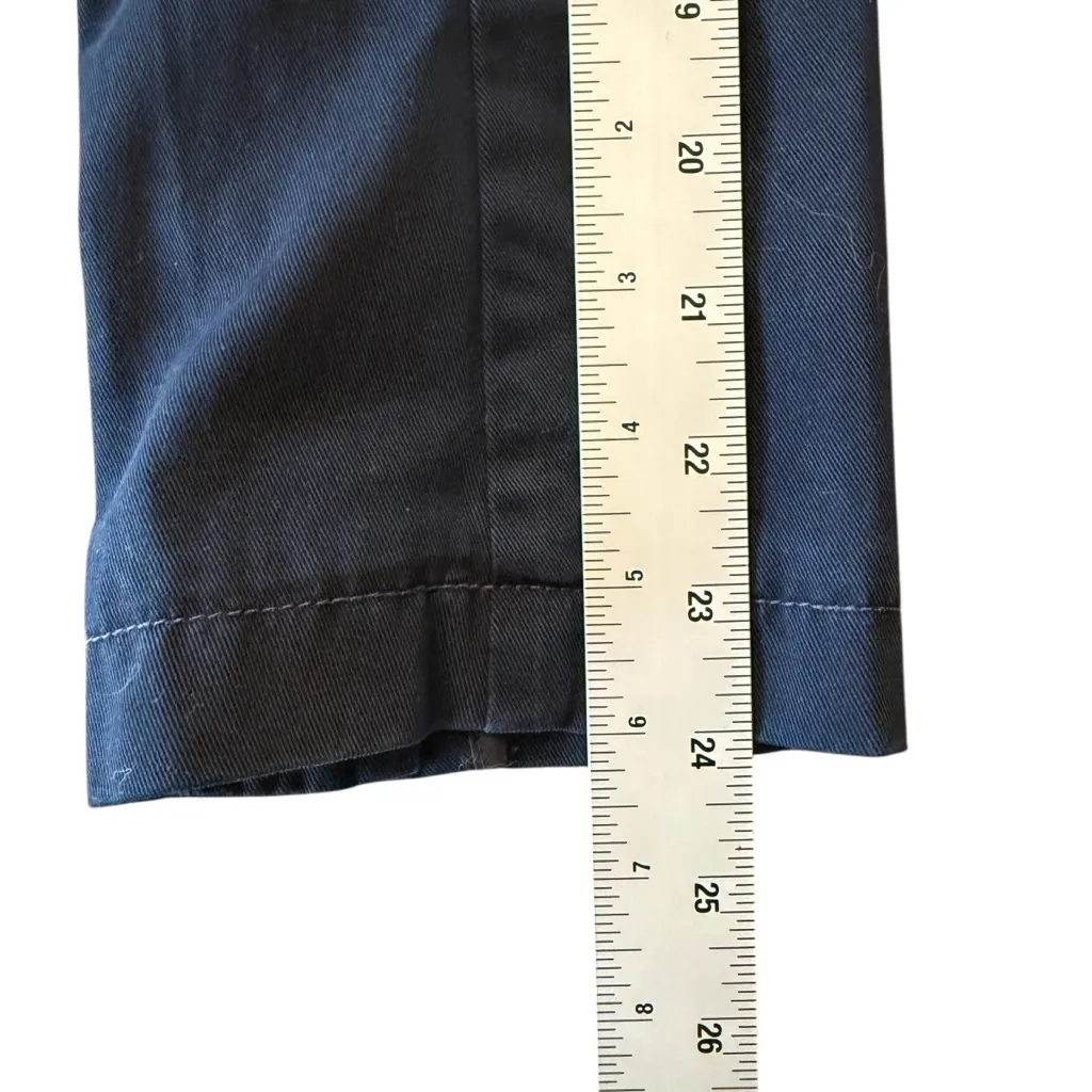 J. Crew Navy Blue Ruffle Front Blazer Jacket Women’s Size 8 - Image 11