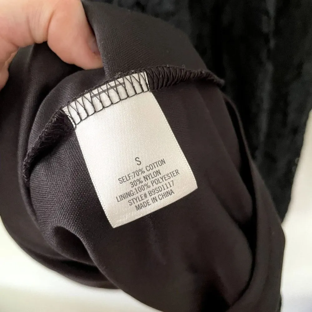 Blue Rain black sleeveless summer top casual lace detail v-neck shirt comfort - Image 6