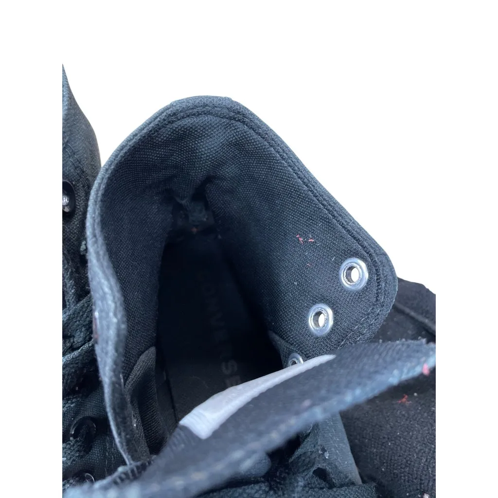 Converse All Star Womens Black High Canvas Platform Sneakers Size 9 SKU 9045 - Image 9