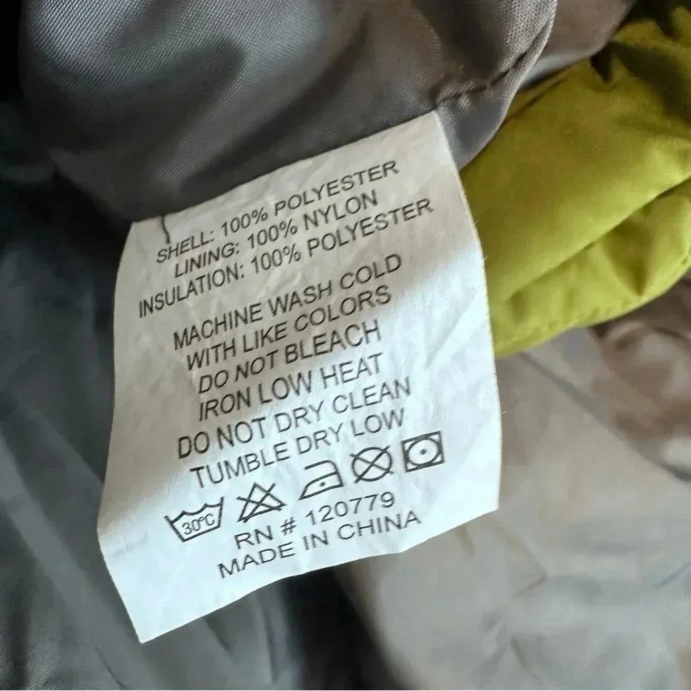 ARCTICA Down Puffer winter Ski Jacket Light Fill Green Waterproof Medium - Image 3