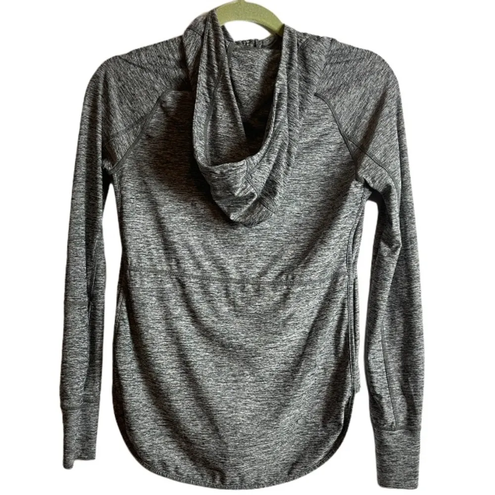 Athleta Baja UPF Grey Full Zip Up Jacket Size XS - Image 3