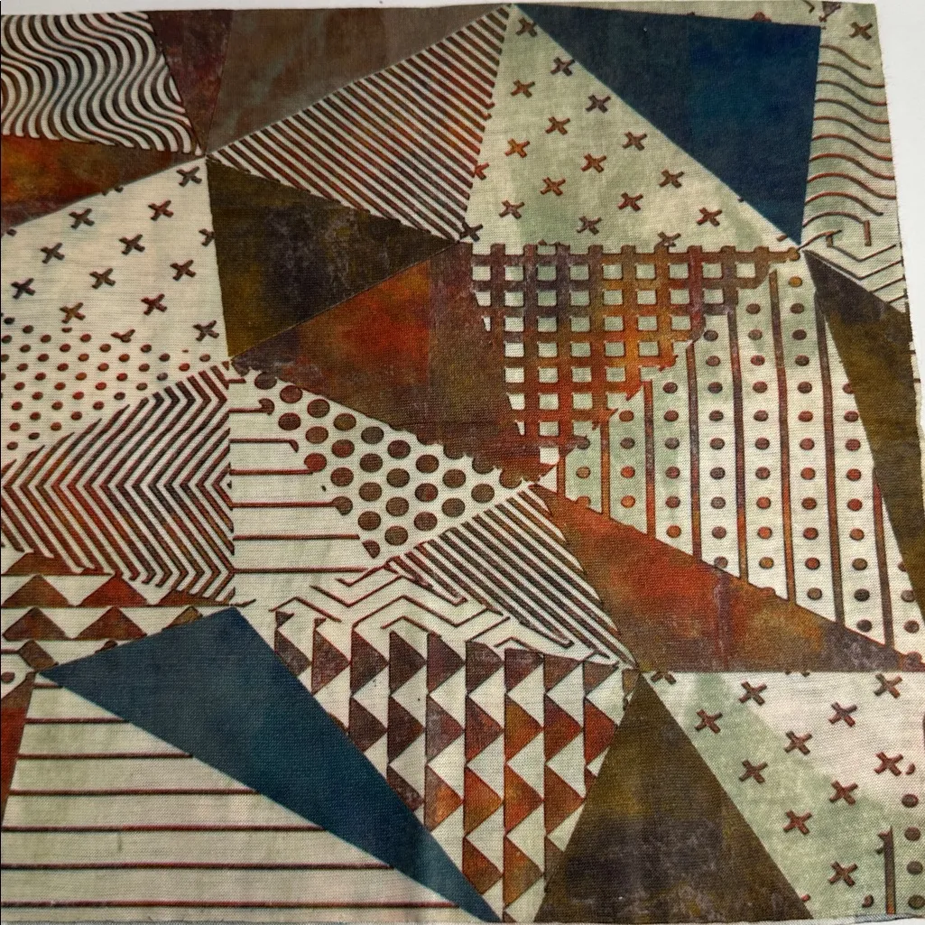 Wide Geometric Boho Headband - Image 2