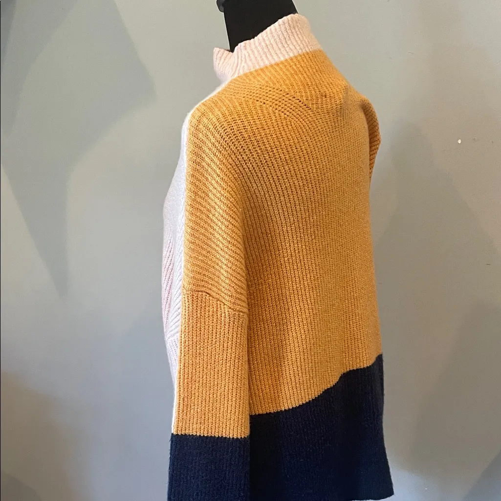 Color Block Women's Sweater free assembly medium like new Pink - Image 2