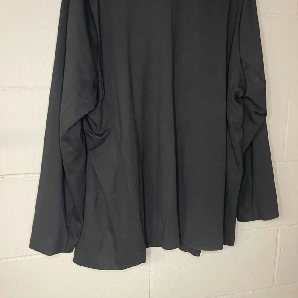 NWT Torrid Black Jersey Longline Open Front Blazer Jacket Women’s Size 3X - Image 10