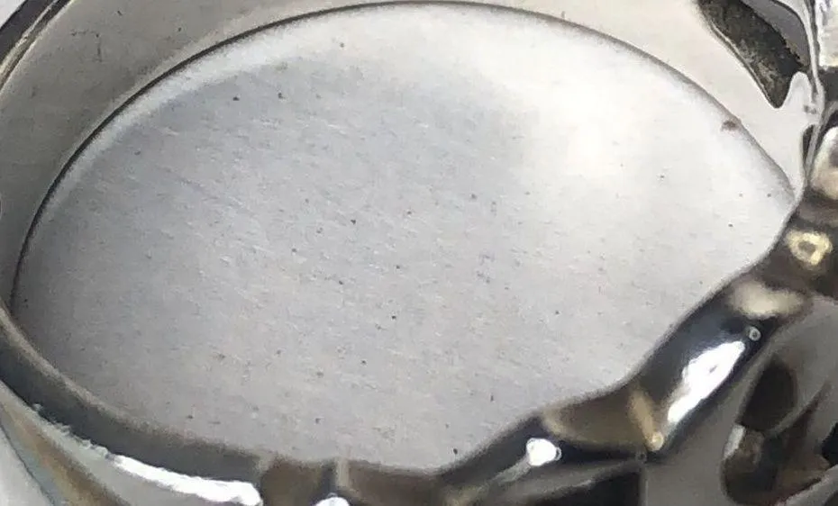 TIFFANY & CO Peretti 925 Sterling Silver Triple Heart Ring Blue Box Dust Bag - Image 15