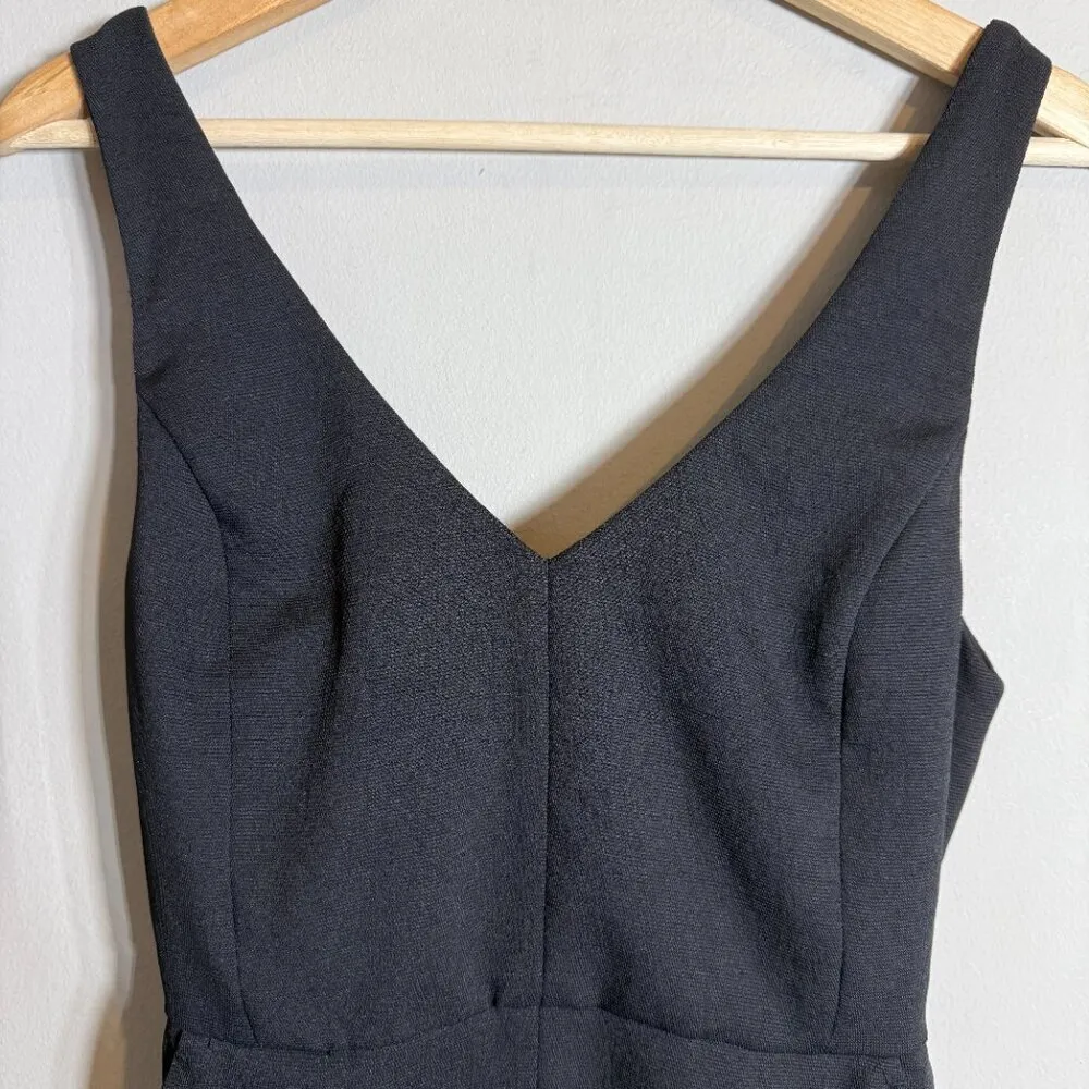 Wilfred Aritzia Ecoulement Romper Women's 4 Black Tie Waist Cut Out Sleeveless - Image 8